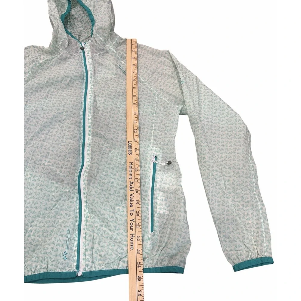 Regatta Womens Waterproof Rain Coat Jacket Hood M8 Isolite 5000 Aqua Lightweight - Picture 7 of 9
